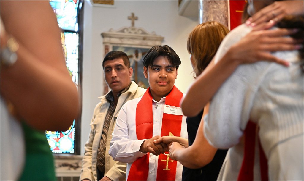 Confirmation at Saint Anthony's RC Church