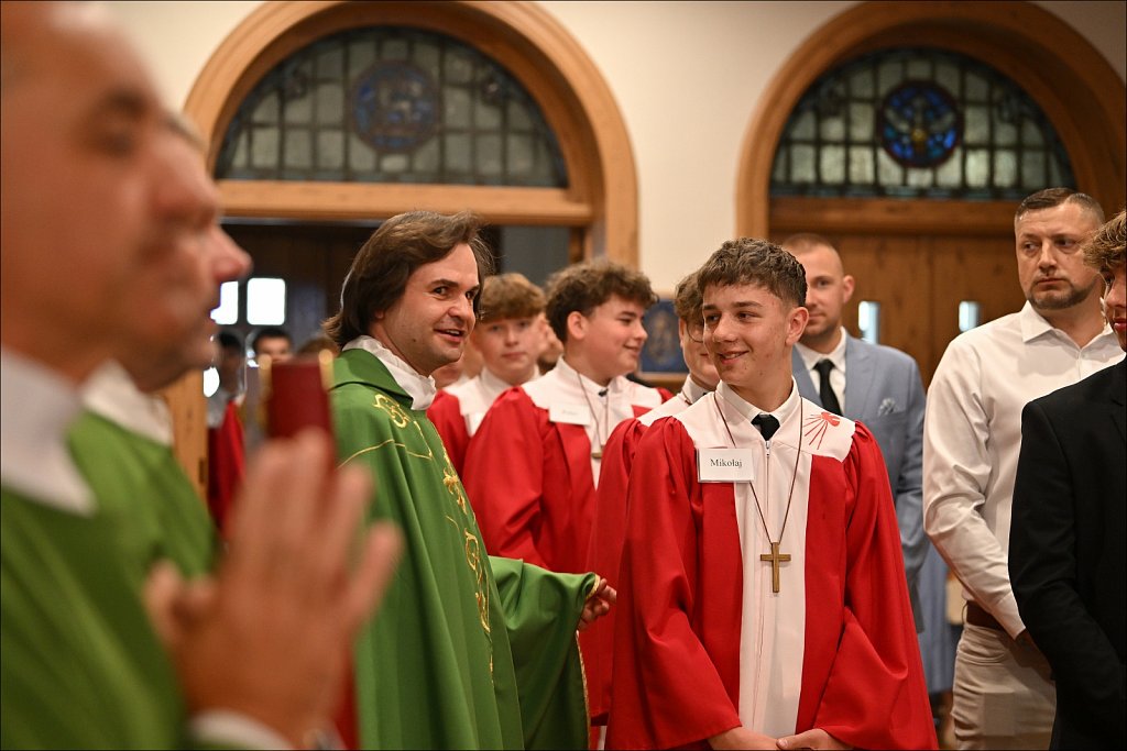 Confirmation at Holy Rosary RC Church