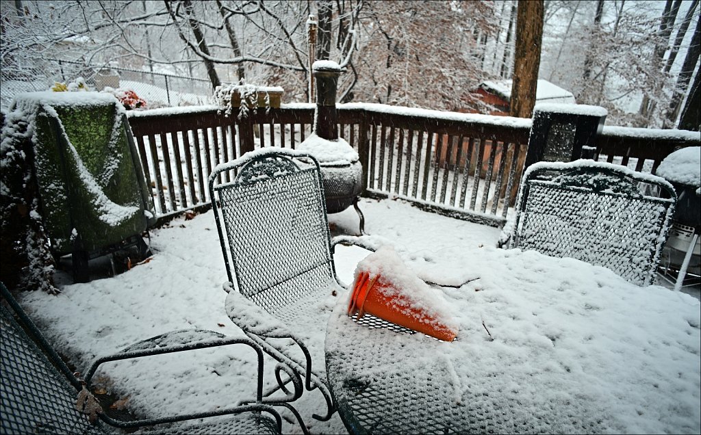 1st Snow of Season
